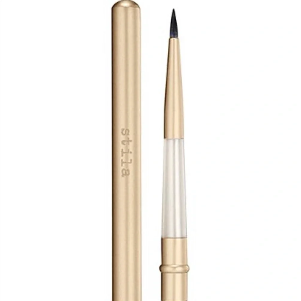 KITTEN SMUDGE POT & LA QUILL LINER BRUSH BUNDLE